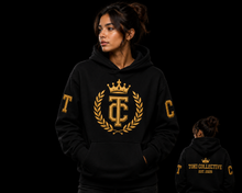Load image into Gallery viewer, Midnight Black Hoodie
