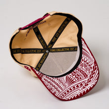 Load image into Gallery viewer, TC A-Frame Cap - Maroon/Cream
