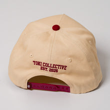 Load image into Gallery viewer, TC A-Frame Cap - Maroon/Cream
